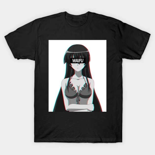 Akame ga Kill Akame Waifu Material T-Shirt by HentaiK1ng